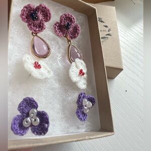New! Earrings Set (3 pairs)